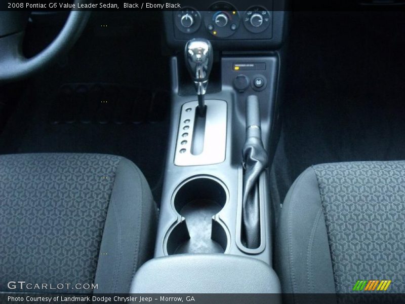 Black / Ebony Black 2008 Pontiac G6 Value Leader Sedan