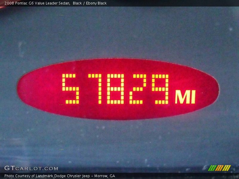 Black / Ebony Black 2008 Pontiac G6 Value Leader Sedan