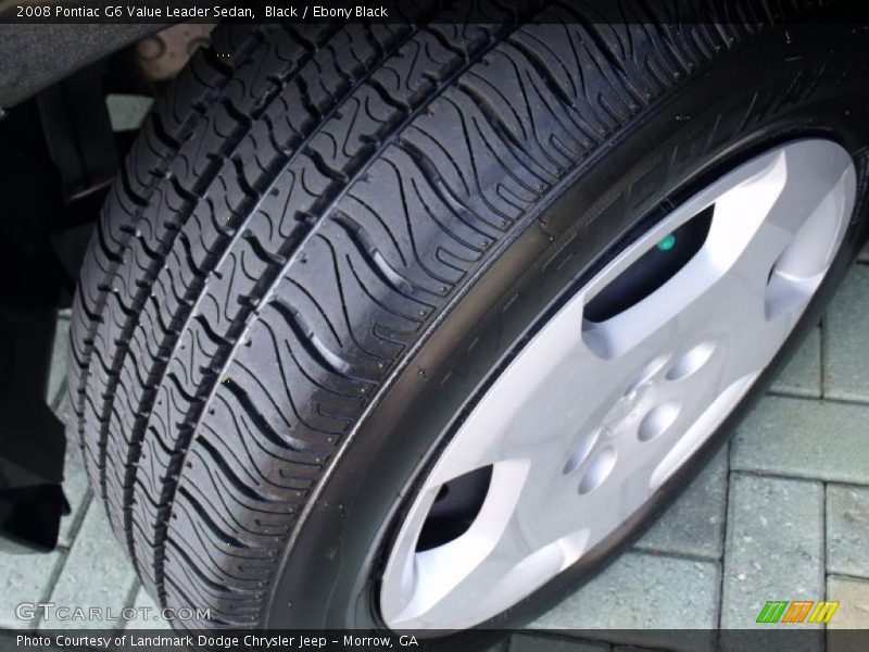 Black / Ebony Black 2008 Pontiac G6 Value Leader Sedan