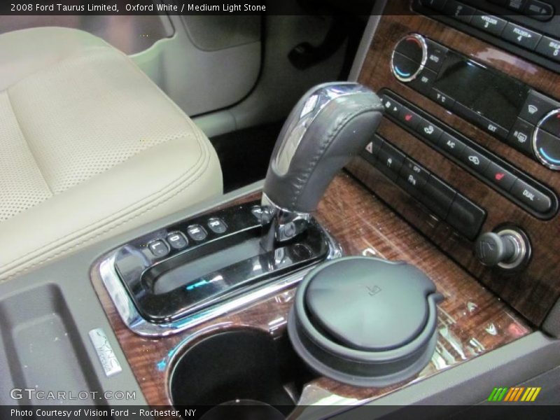 Oxford White / Medium Light Stone 2008 Ford Taurus Limited