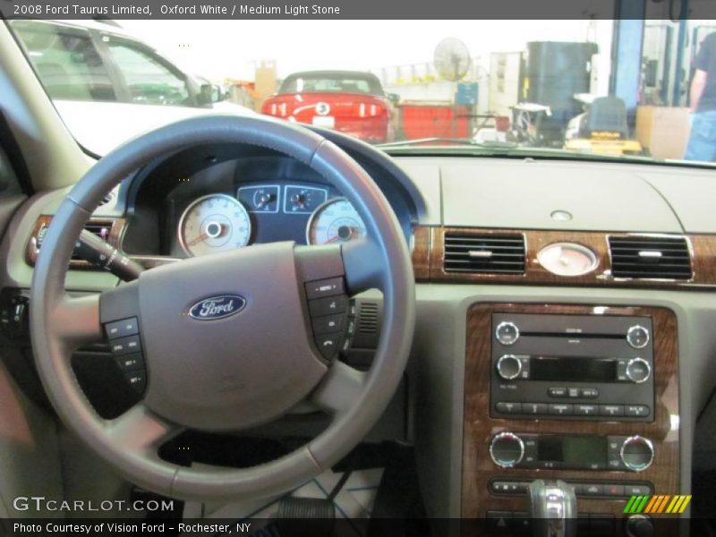 Oxford White / Medium Light Stone 2008 Ford Taurus Limited