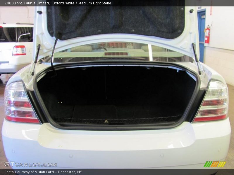 Oxford White / Medium Light Stone 2008 Ford Taurus Limited