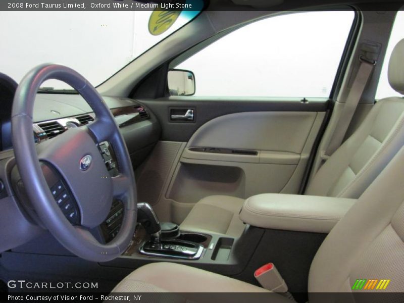 Oxford White / Medium Light Stone 2008 Ford Taurus Limited