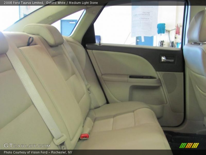 Oxford White / Medium Light Stone 2008 Ford Taurus Limited