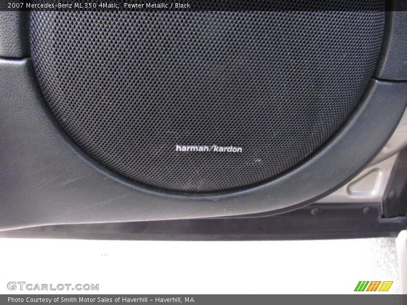 Pewter Metallic / Black 2007 Mercedes-Benz ML 350 4Matic