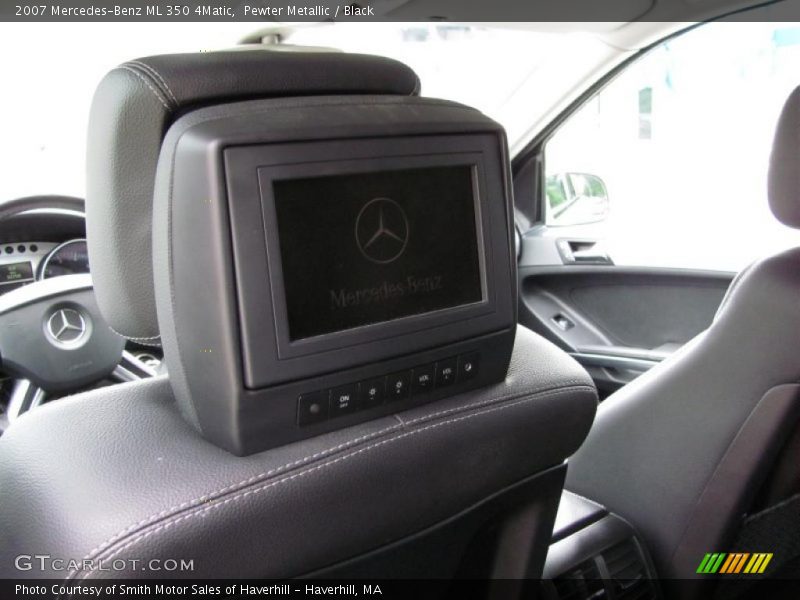 Pewter Metallic / Black 2007 Mercedes-Benz ML 350 4Matic