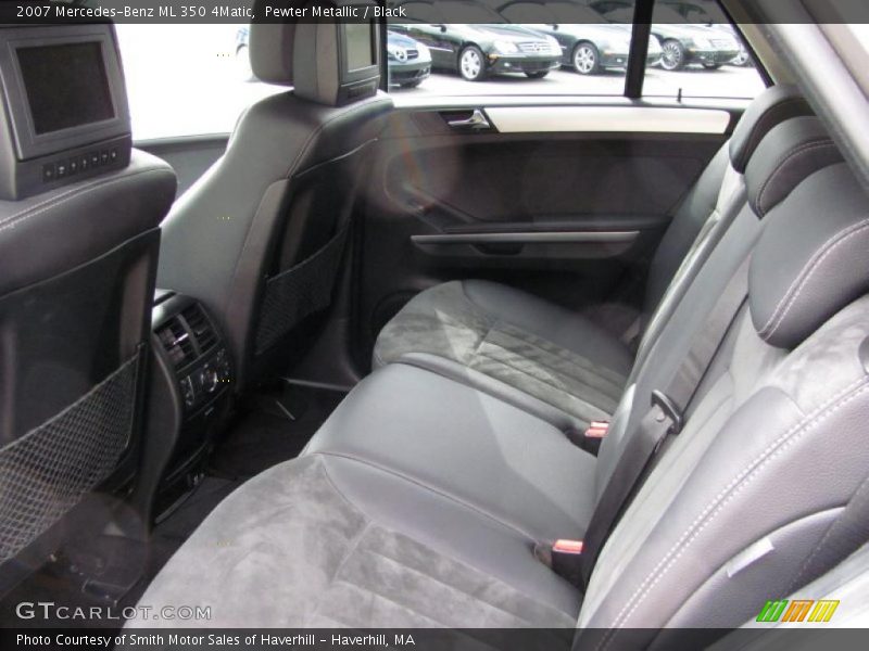 Pewter Metallic / Black 2007 Mercedes-Benz ML 350 4Matic