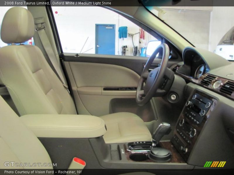 Oxford White / Medium Light Stone 2008 Ford Taurus Limited