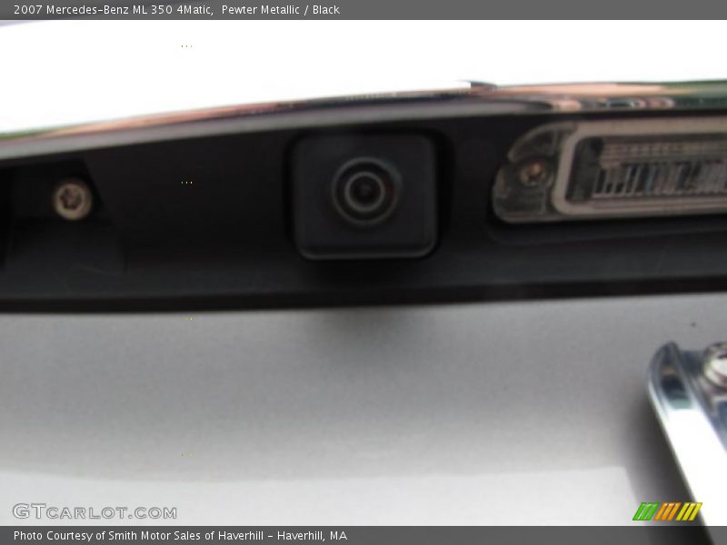 Pewter Metallic / Black 2007 Mercedes-Benz ML 350 4Matic