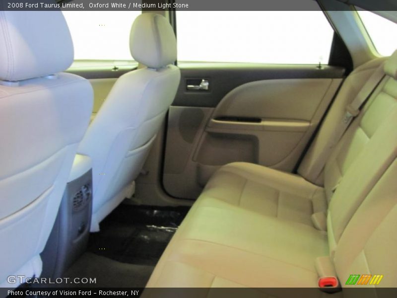 Oxford White / Medium Light Stone 2008 Ford Taurus Limited