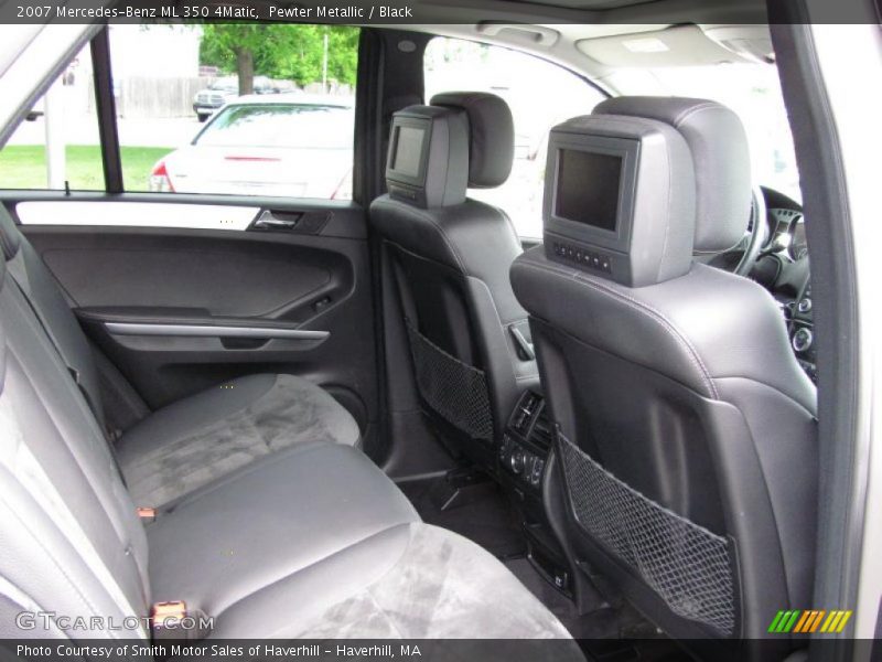 Pewter Metallic / Black 2007 Mercedes-Benz ML 350 4Matic