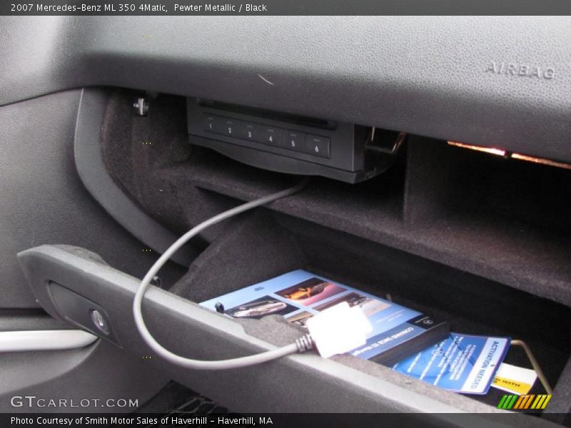 Pewter Metallic / Black 2007 Mercedes-Benz ML 350 4Matic