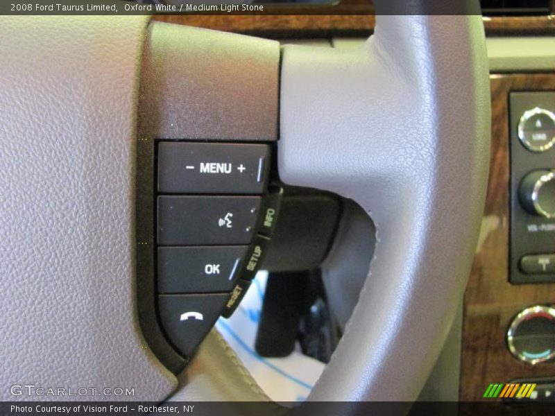Oxford White / Medium Light Stone 2008 Ford Taurus Limited