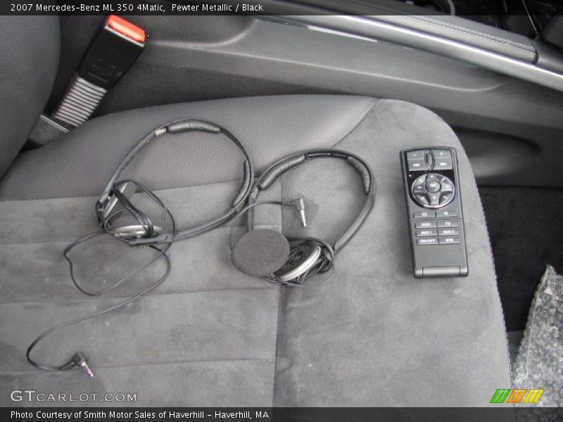 Pewter Metallic / Black 2007 Mercedes-Benz ML 350 4Matic