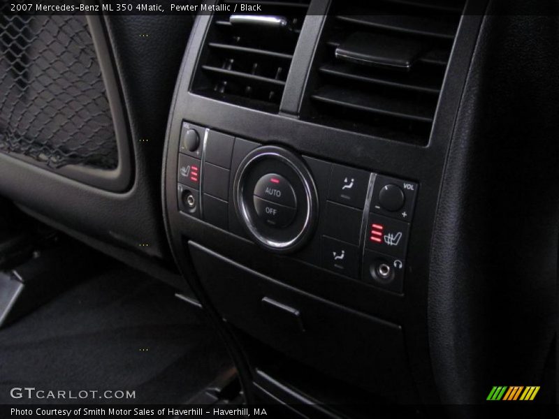 Pewter Metallic / Black 2007 Mercedes-Benz ML 350 4Matic
