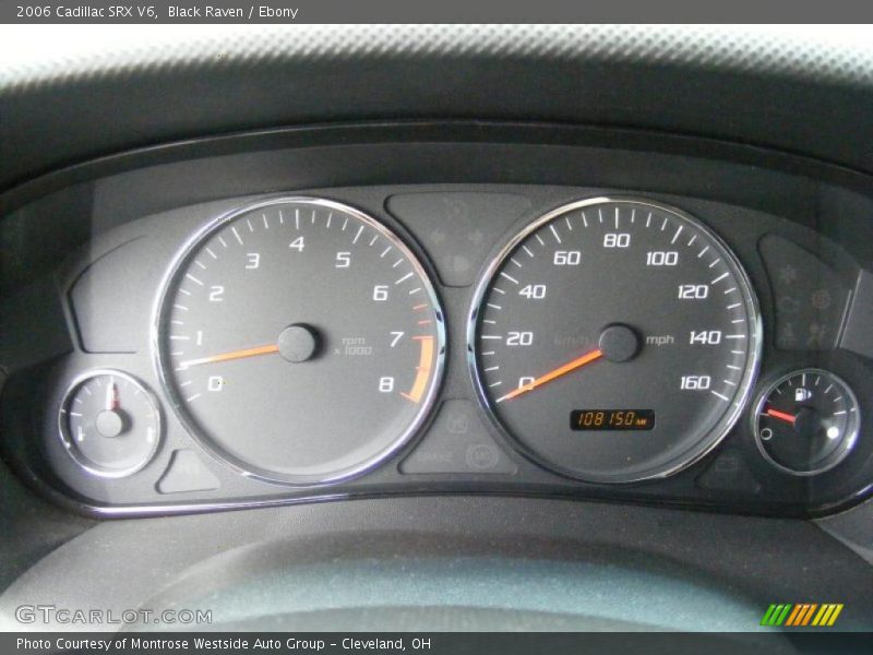 Black Raven / Ebony 2006 Cadillac SRX V6