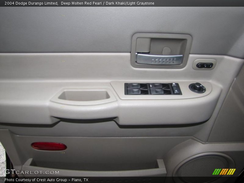 Deep Molten Red Pearl / Dark Khaki/Light Graystone 2004 Dodge Durango Limited