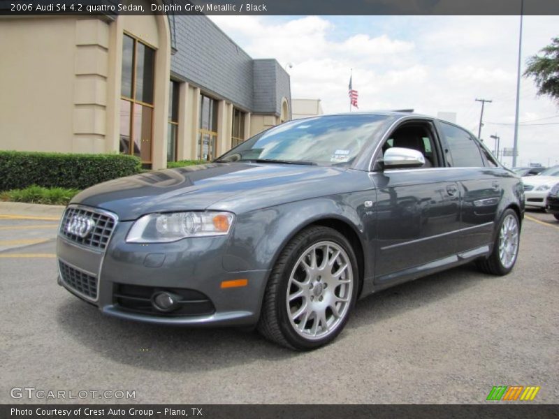 Dolphin Grey Metallic / Black 2006 Audi S4 4.2 quattro Sedan