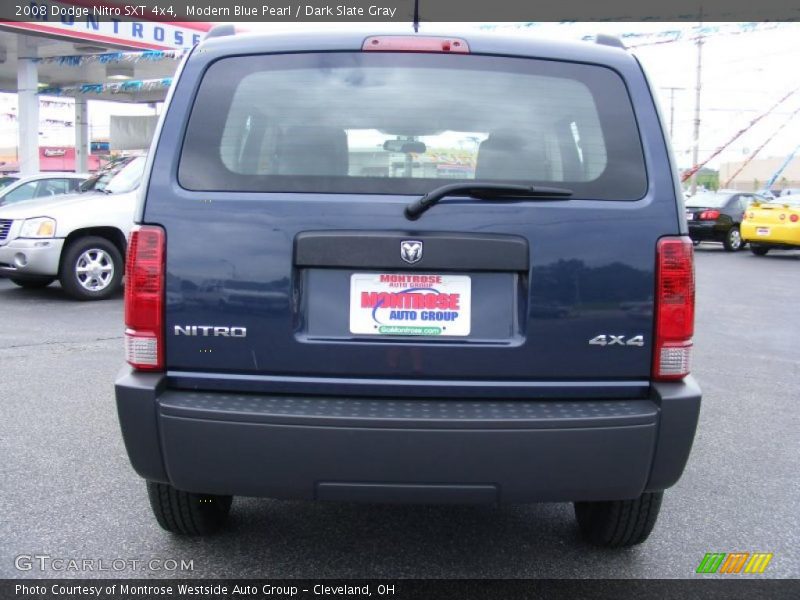 Modern Blue Pearl / Dark Slate Gray 2008 Dodge Nitro SXT 4x4