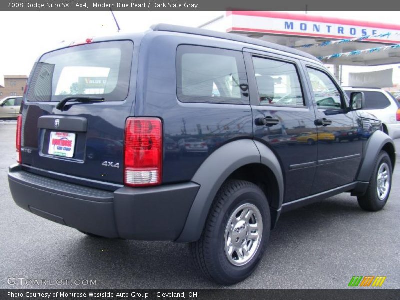 Modern Blue Pearl / Dark Slate Gray 2008 Dodge Nitro SXT 4x4