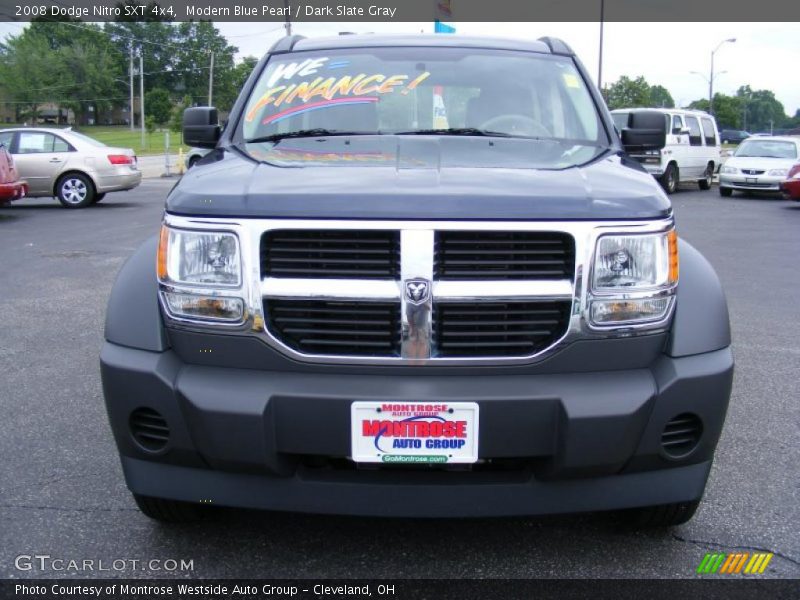 Modern Blue Pearl / Dark Slate Gray 2008 Dodge Nitro SXT 4x4
