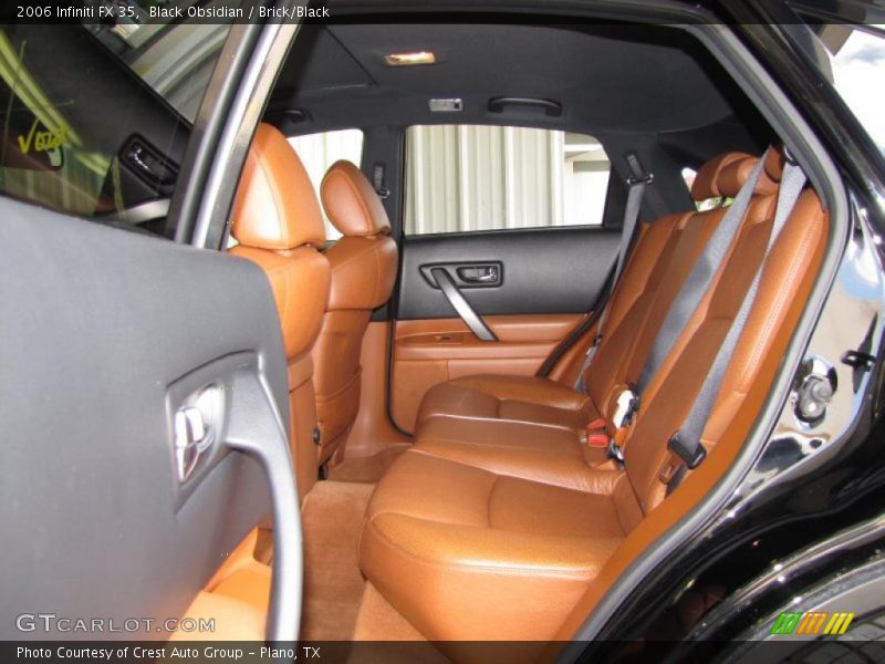 Black Obsidian / Brick/Black 2006 Infiniti FX 35