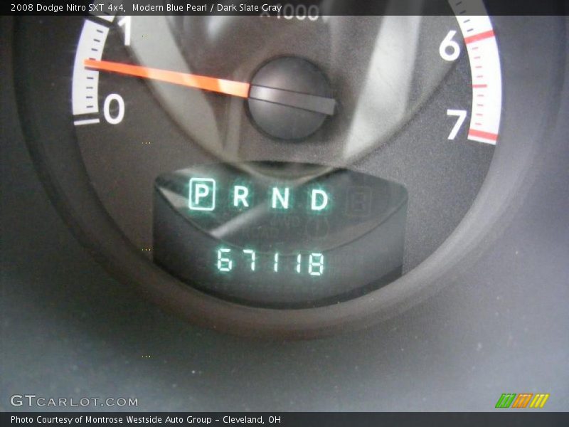 Modern Blue Pearl / Dark Slate Gray 2008 Dodge Nitro SXT 4x4