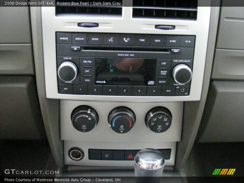 Modern Blue Pearl / Dark Slate Gray 2008 Dodge Nitro SXT 4x4