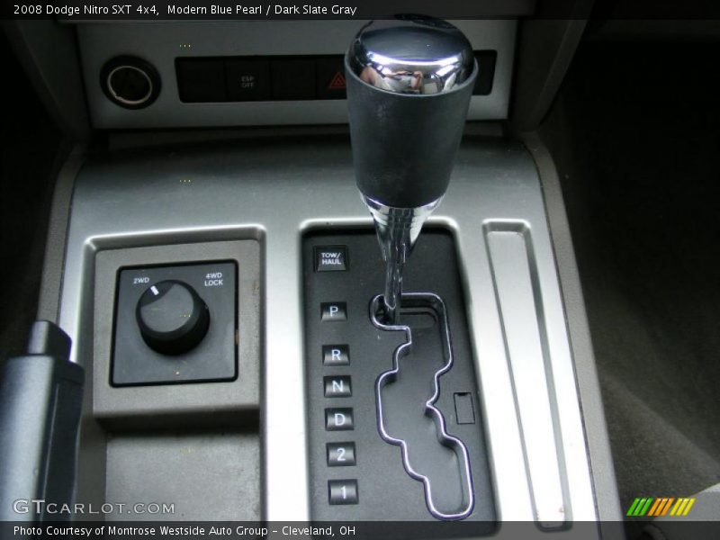 Modern Blue Pearl / Dark Slate Gray 2008 Dodge Nitro SXT 4x4