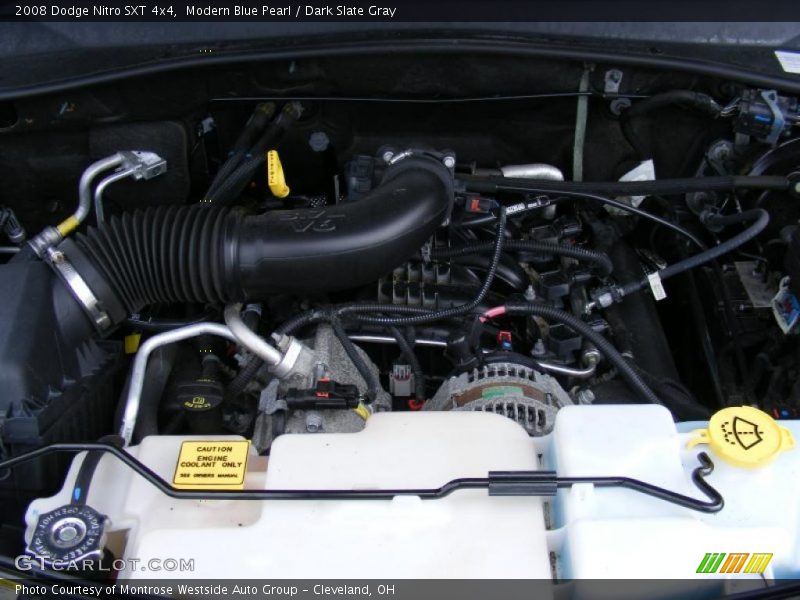 Modern Blue Pearl / Dark Slate Gray 2008 Dodge Nitro SXT 4x4