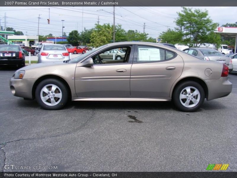 Bronzestone Metallic / Cashmere 2007 Pontiac Grand Prix Sedan