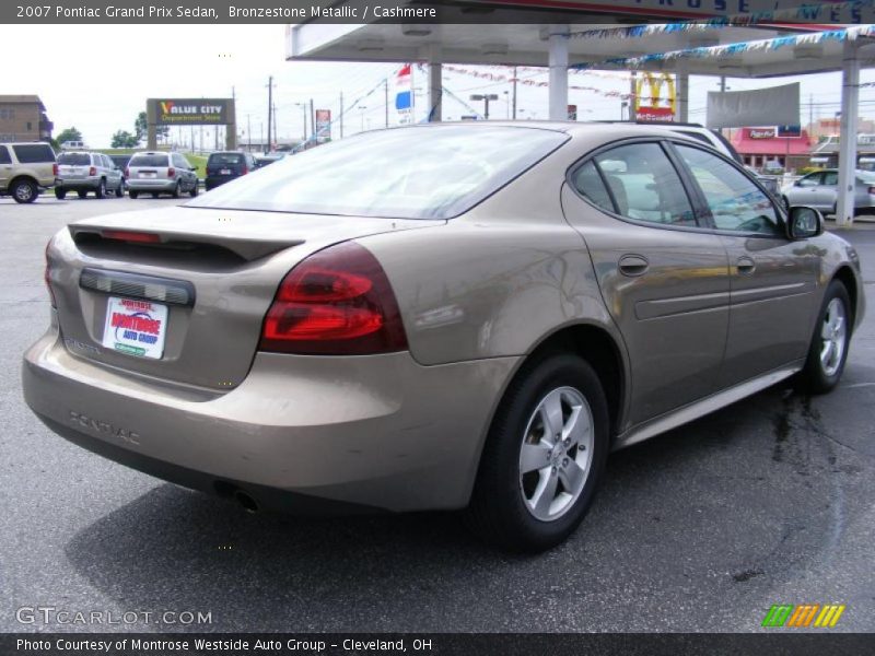 Bronzestone Metallic / Cashmere 2007 Pontiac Grand Prix Sedan