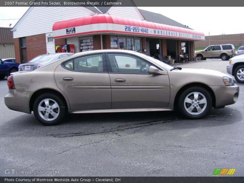 Bronzestone Metallic / Cashmere 2007 Pontiac Grand Prix Sedan