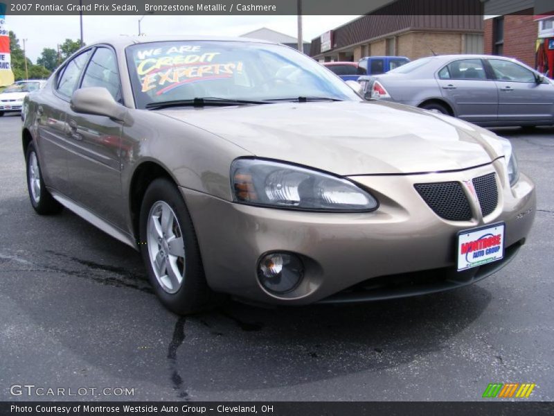 Bronzestone Metallic / Cashmere 2007 Pontiac Grand Prix Sedan
