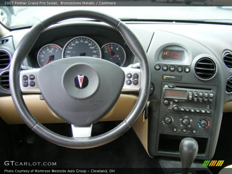Bronzestone Metallic / Cashmere 2007 Pontiac Grand Prix Sedan