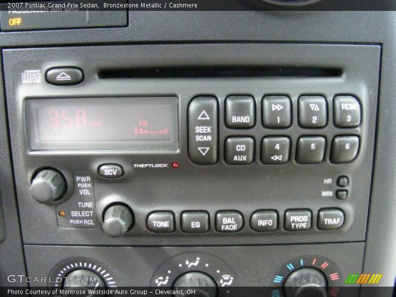 Bronzestone Metallic / Cashmere 2007 Pontiac Grand Prix Sedan
