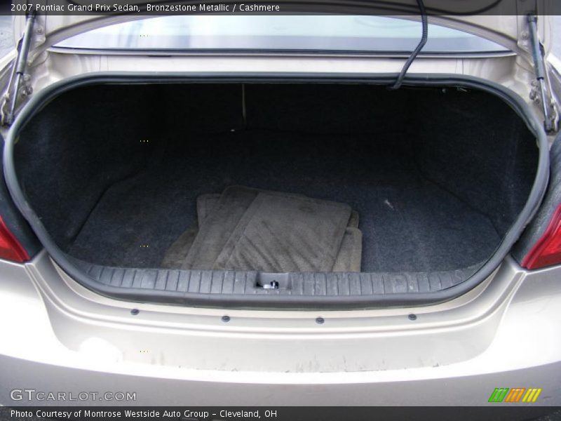 Bronzestone Metallic / Cashmere 2007 Pontiac Grand Prix Sedan