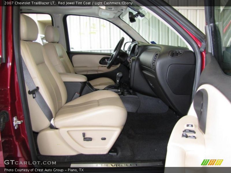 Red Jewel Tint Coat / Light Cashmere/Ebony 2007 Chevrolet TrailBlazer LT