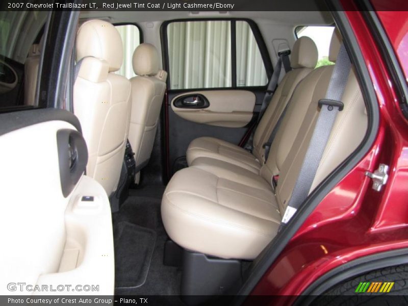 Red Jewel Tint Coat / Light Cashmere/Ebony 2007 Chevrolet TrailBlazer LT