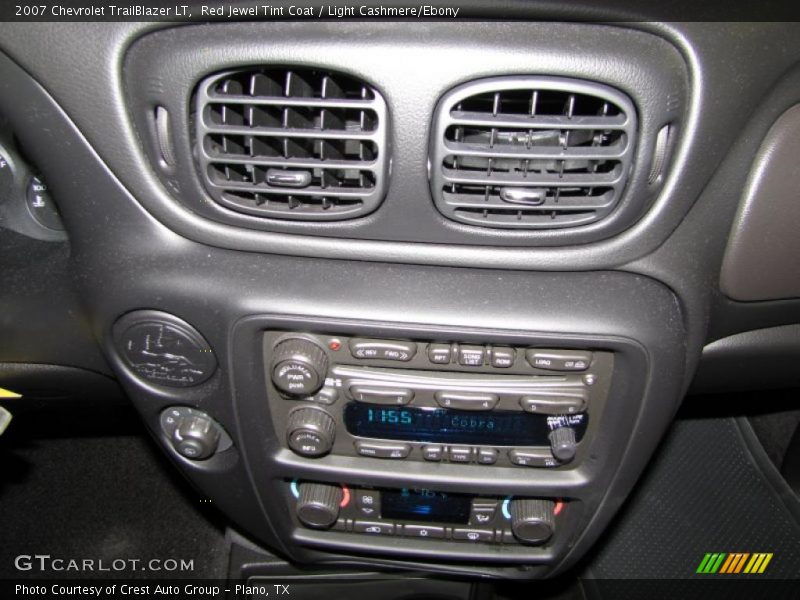 Red Jewel Tint Coat / Light Cashmere/Ebony 2007 Chevrolet TrailBlazer LT