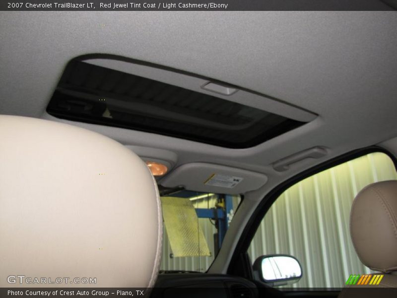 Red Jewel Tint Coat / Light Cashmere/Ebony 2007 Chevrolet TrailBlazer LT