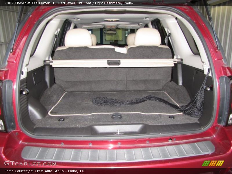 Red Jewel Tint Coat / Light Cashmere/Ebony 2007 Chevrolet TrailBlazer LT