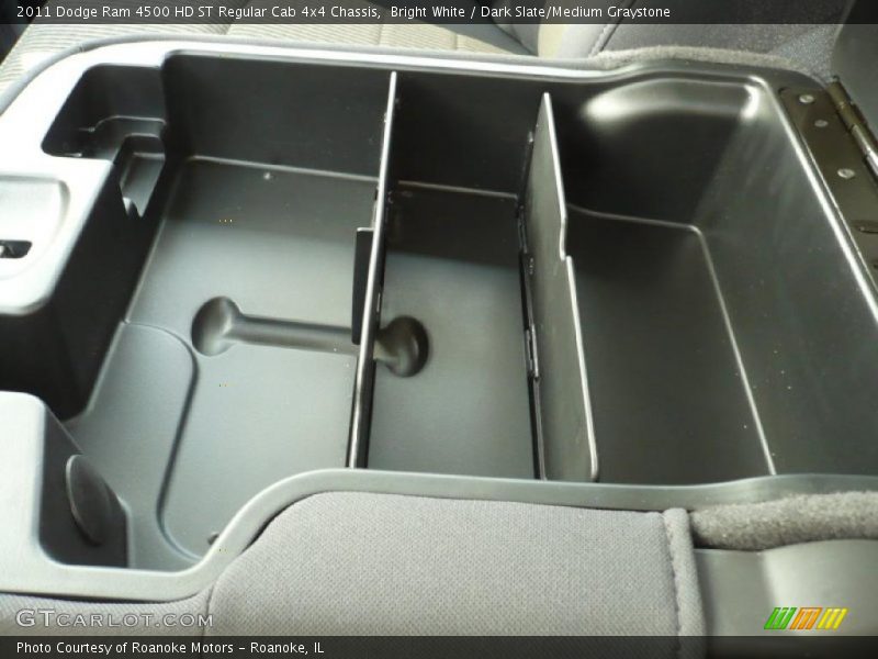 Bright White / Dark Slate/Medium Graystone 2011 Dodge Ram 4500 HD ST Regular Cab 4x4 Chassis