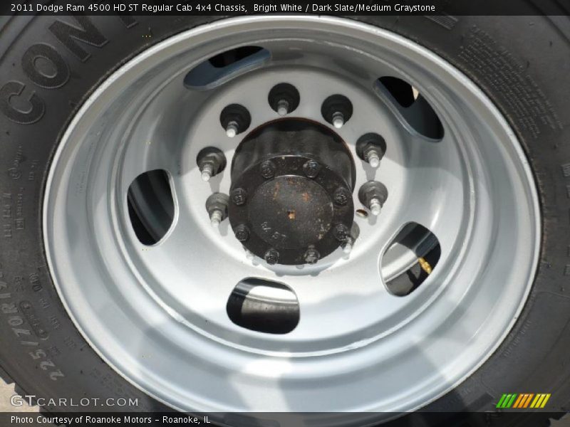 Bright White / Dark Slate/Medium Graystone 2011 Dodge Ram 4500 HD ST Regular Cab 4x4 Chassis