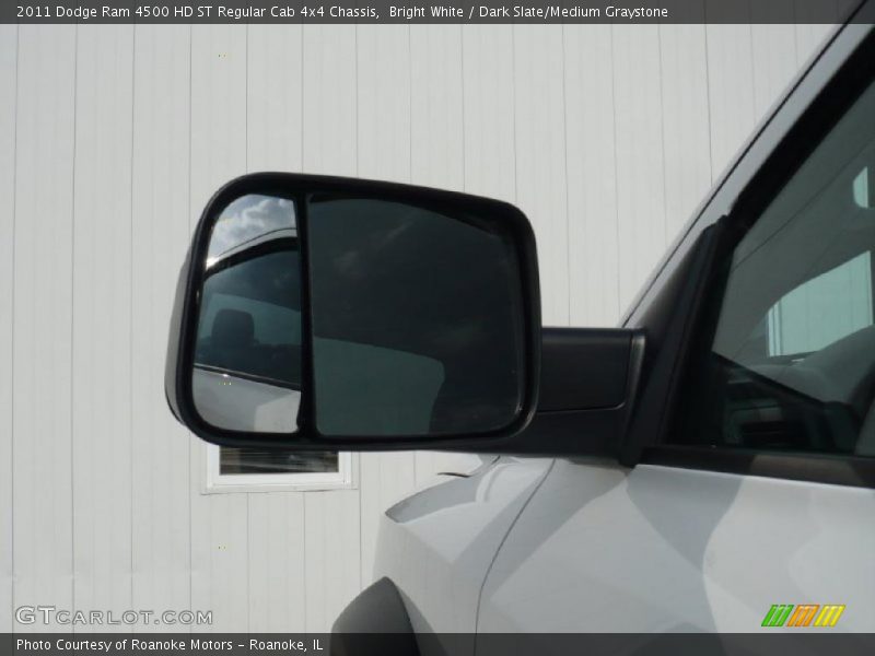 Bright White / Dark Slate/Medium Graystone 2011 Dodge Ram 4500 HD ST Regular Cab 4x4 Chassis