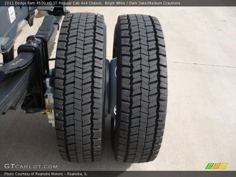 Bright White / Dark Slate/Medium Graystone 2011 Dodge Ram 4500 HD ST Regular Cab 4x4 Chassis