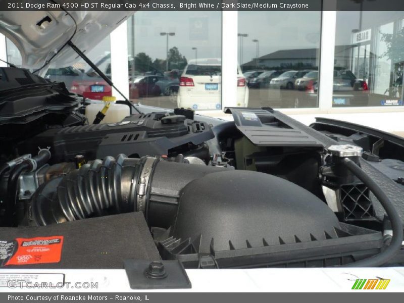 Bright White / Dark Slate/Medium Graystone 2011 Dodge Ram 4500 HD ST Regular Cab 4x4 Chassis