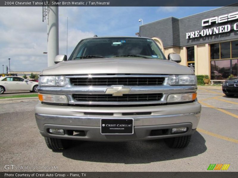 Silver Birch Metallic / Tan/Neutral 2004 Chevrolet Tahoe LT