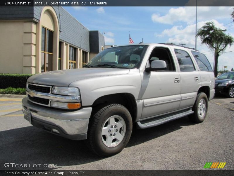 Silver Birch Metallic / Tan/Neutral 2004 Chevrolet Tahoe LT