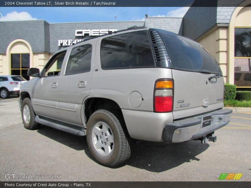 Silver Birch Metallic / Tan/Neutral 2004 Chevrolet Tahoe LT